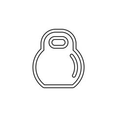 dumbell vector icon