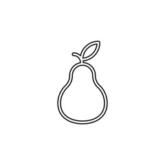 pear vector icon