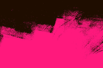 black and pink paint brush strokes background	 - 282815314