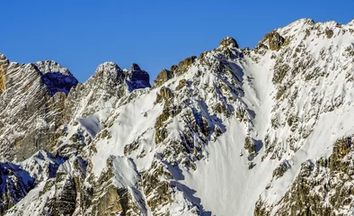 Photo sur Plexiglas Gasherbrum Snow capped Karakoram peak and Baltoro glaciers 
