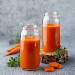 fresh carrot juice