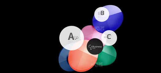 Modern advertising concept for wallpaper design. Vector info graphic design. Vector design concept. Business presentation. Abstract geometric frame.