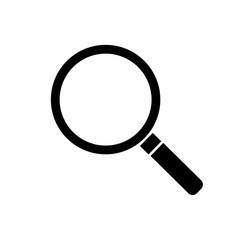 Magnifier Icon. Logo