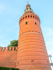 Vodovzvodnaya tower in Kremlin, Moscow, RUssia