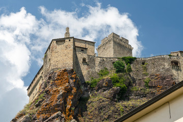 Fototapeta premium Bardi, historic city in province of Parma
