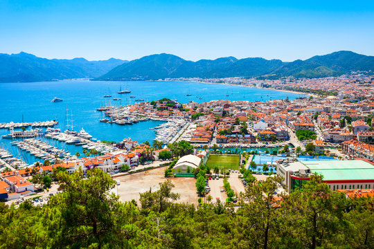 Marmaris City View In Turkey