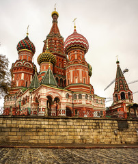 Saint Basil Cathedral at the Red Square