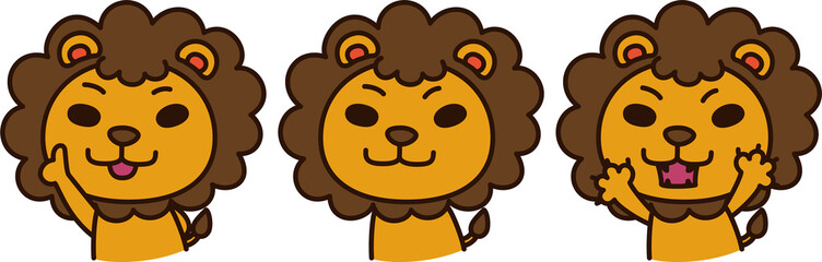 ライオンのイラスト