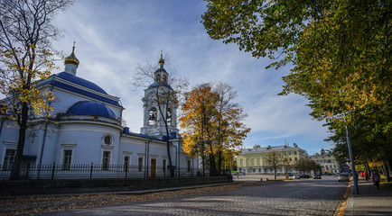 Old church in Vyborg, Russia