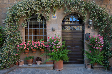 Fototapeta na wymiar Tuscan home