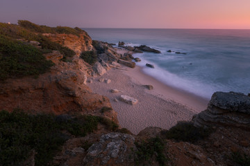 View from Roche cove at Conil de La Frontera, Cadiz, Andalucia, Spain.