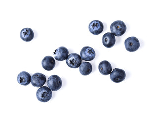 blueberry fresh on white background