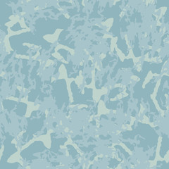 Winter camouflage of various shades of light blue colors