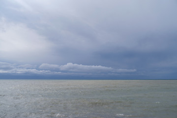 Clouds over the Mediterranean Sea - Ligurian Sea, Liguria, Italy