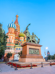 Fototapeta na wymiar Saint Basil cathedral in Moscow, Russia