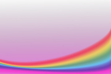 The rainbow background is used to make the background of the website or the wallpaper background