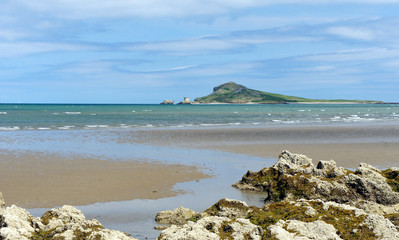Seascape of Ireland.