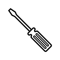 screw driver icon vector design template