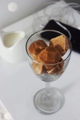 glass of iced coffee 