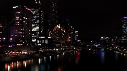 Fototapeta na wymiar Special Night of Melbourne city 