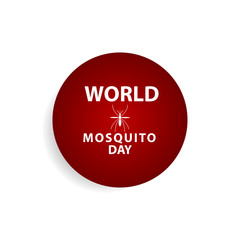 World Mosquito Day Celebration Vector Template Design Illustration