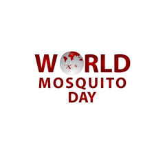 World Mosquito Day Celebration Vector Template Design Illustration