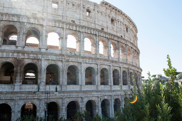 Naklejka premium Colosseum in Rome Italy