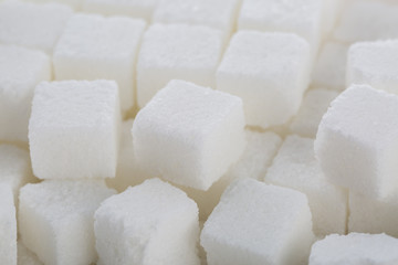 Sugar cube food ingredient background 