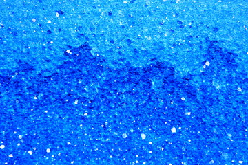 Blue Watercolor with Snow background
