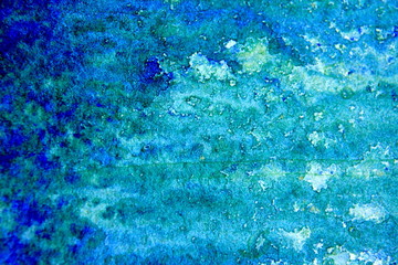 Blue with Green Watercolor Background