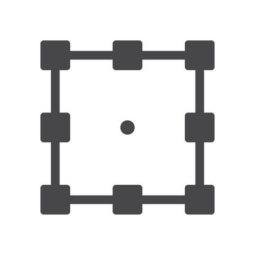 Transform box vector icon, simple sign for web site and mobile app.