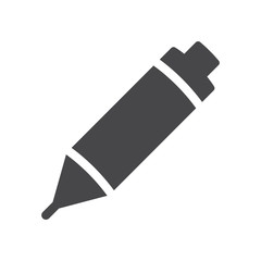 Pencil vector icon, simple sign for web site and mobile app.