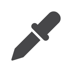 Eyedropper vector icon, simple sign for web site and mobile app.