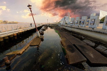 Memorial of the Kobe earthquake