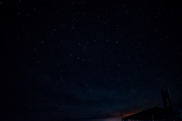 Naklejka premium moon and stars