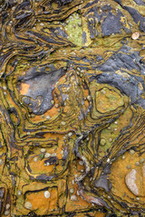 Pattern of stones in northern spain