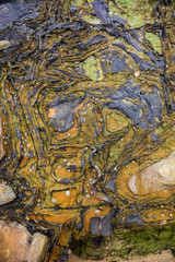 Pattern of stones in northern spain