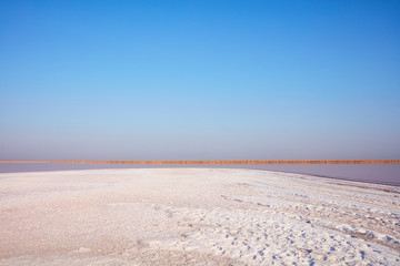 beautiful salty beach