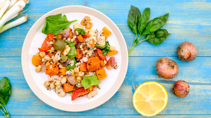 Mediterranean Roast Vegetable Salad