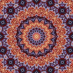 Abstract polygonal mandala style  pattern