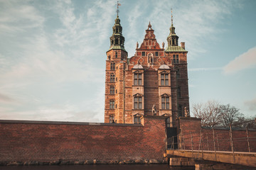 Fototapeta na wymiar Rosenborg Castle, Copenhagen, Denmark