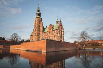 Fototapeta premium Rosenborg Castle exterior, Denmark