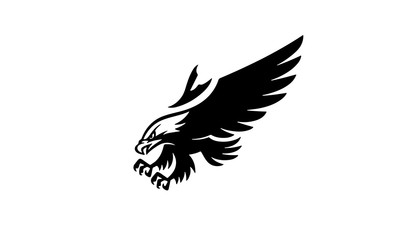 Eagle logo vector template eps for your company, industry purpose ready to use