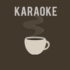 Word writing text Karaoke. Business concept for Entertainment singing along instrumental music played by a machine.