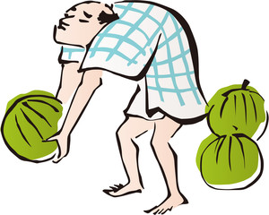 浮世絵　町人　その67