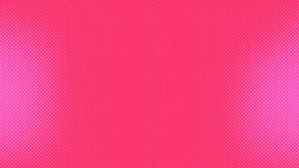 Pink and magenta retro comic pop art background with dots, cartoon halftone background vector illustration eps10