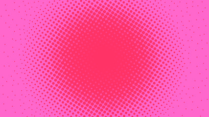Magenta pink pop art background