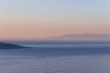 Beautiful view to Corfu island, Greece