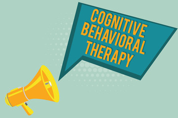 Text sign showing Cognitive Behavioral Therapy. Conceptual photo Psychological treatment for mental disorders.