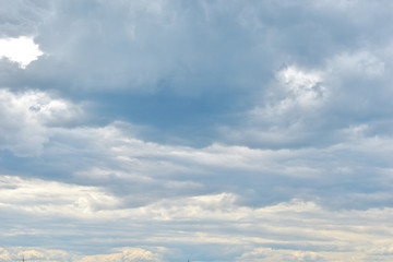 Naklejka na ściany i meble nature cloudscape background